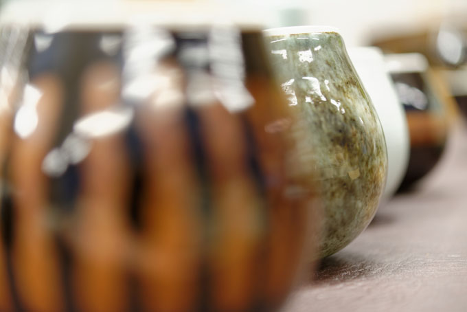 Chris Keenan at Oxford Ceramics Fair 2013