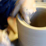 Akiko Hirai - London 2014. In her studio in North London.