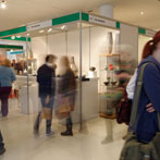 Ceramic Art London 2014 - Crowds around Tim Andrews’ stand