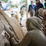 Kigbeare Kiln Project - Bjorn in teaching mode