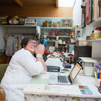 Louise Presley, Hope and Elvis, Textile artist and teacher 2015