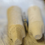 Muchelney Pottery 2014. John Leach’s pottery in Somerset. Johns personal stamp.