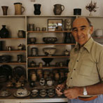 David Leach at Bovey Tracy in 1982/3