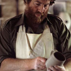 John Leach at Muchelney in 1982/3
