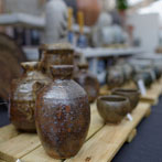 Earth and Fire, Rufford Abbey 2014. Steve Booton’s stand.