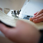 Ruth Waller of Waller Hewett, textile artists