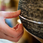 Ruth Waller of Waller Hewett, textile artists