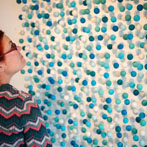 Ruth Waller of Waller Hewett, textile artists