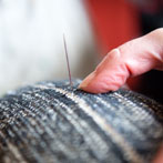 Ruth Waller of Waller Hewett, textile artists