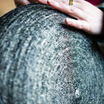 Ruth Waller of Waller Hewett, textile artists