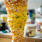 Ruth Waller of Waller Hewett, textile artists