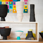 Ruth Waller of Waller Hewett, textile artists