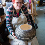 Ruth Waller of Waller Hewett, textile artists