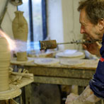 Stephen Parry 2013 - Drying the clay to stop it collapsing